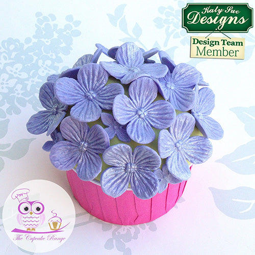 Katy Sue Flower Pro Filler Flower Hydrangea Back Veiner Silicone Mould