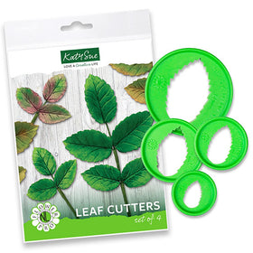 Katy Sue Flower Pro Leaf Cutters 3pcs