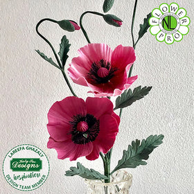 Katy Sue Flower Pro Poppy Silicone Mould and Veiner