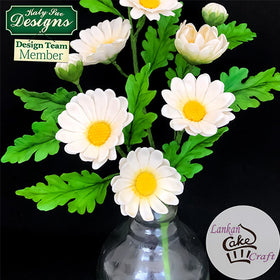 Katy Sue Flower Pro  Sunflower / Daisy Leaves Silicone Mould & Veiner