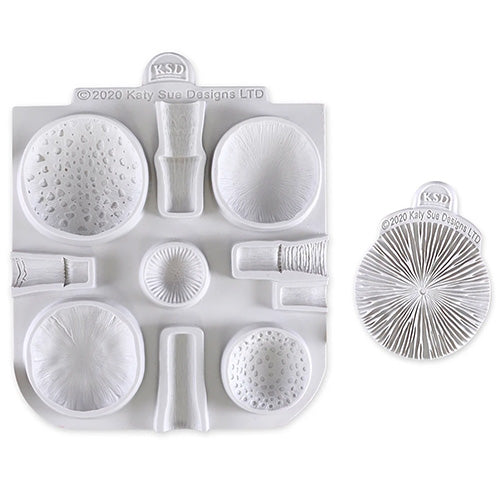 Katy Sue Flower Pro Toadstools and Mushrooms Mould and Veiner