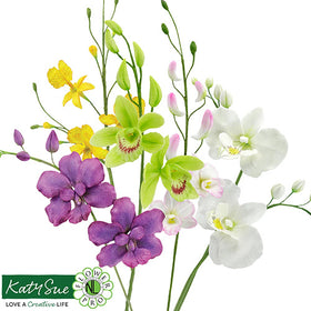 Katy Sue Flower Pro Ultimate Orchids Silicone Mould & Veiners