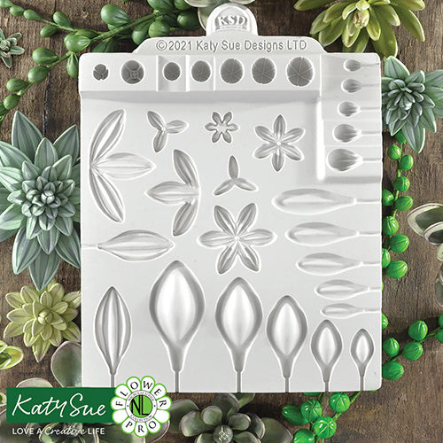 Katy Sue Flower Pro Ultimate Succulents Silicone Mould