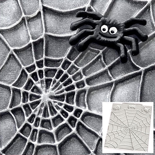 Katy Sue Halloween Spiders & Web Design Mat