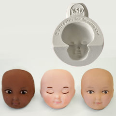 Katy Sue Head 1 Inch Silicone Mould