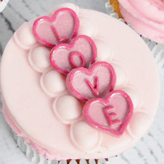 Katy Sue Heart Alphabet Silicone Mould