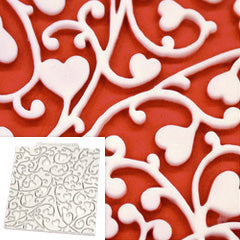 Katy Sue Heart Vine Design Mat