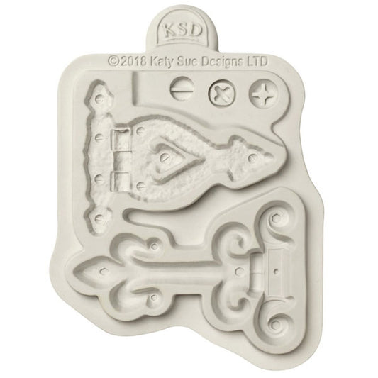 Katy Sue Hinges and Screws Silicone Mould
