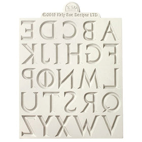 Katy Sue Iron Alphabet Silicone Mould
