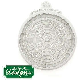 Katy Sue Log Textured Silicone Mould