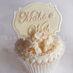 Katy Sue Make A Wish Mini Plaque Silicone Mould