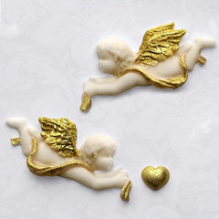 Katy Sue Mini Cherubs Silicone Mould