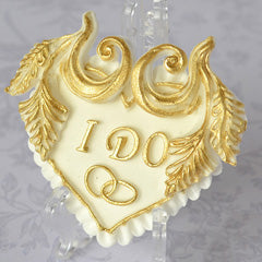 Katy Sue Ornamental Leaf Swirl Silicone Mould