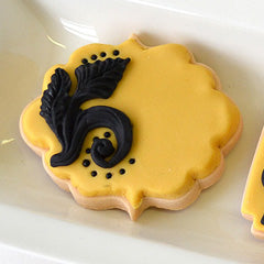 Katy Sue Ornamental Leaf Swirl Silicone Mould - view 4