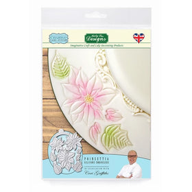 Katy Sue Poinsettia Silicone Embossers