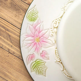 Katy Sue Poinsettia Silicone Embossers
