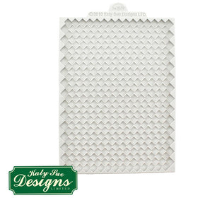Katy Sue Rattan Basket Weave Texture Silicone Mould