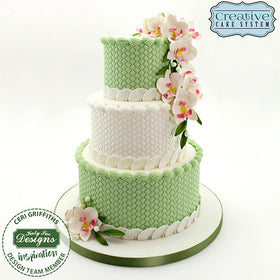Katy Sue Rattan Basket Weave Texture Silicone Mould