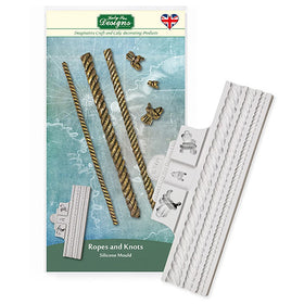 Katy Sue Ropes & Knots Silicone Mould QFS