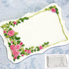 Katy Sue Rose Border Plaque