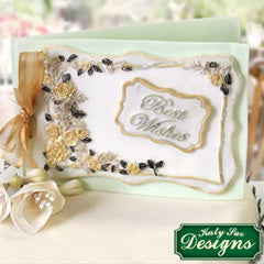 Katy Sue Rose Border Plaque