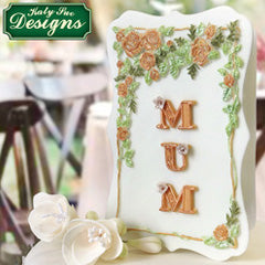 Katy Sue Rose Border Plaque
