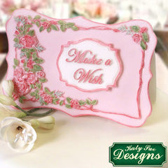 Katy Sue Rose Border Plaque