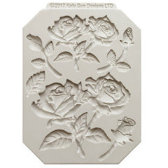 Katy Sue Rose Stems Silicone Mould
