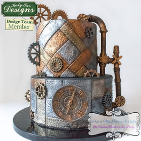 Katy Sue Rusty Pipes Silicone Mould