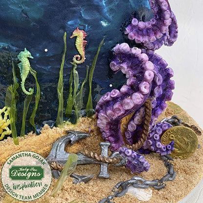 Katy Sue Sea Monster Tentacles Silicone Mould QFS