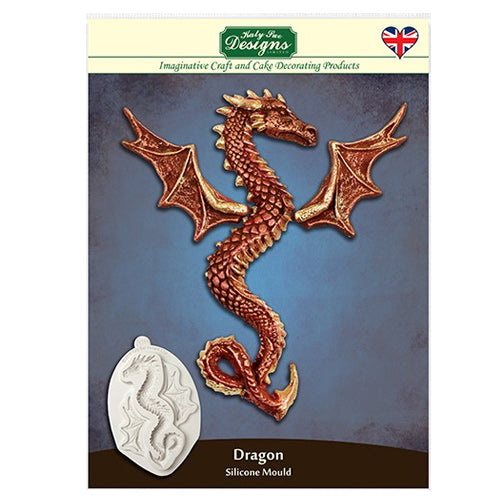 Katy Sue Serpent Dragon Silicone Mould