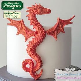Katy Sue Serpent Dragon Silicone Mould
