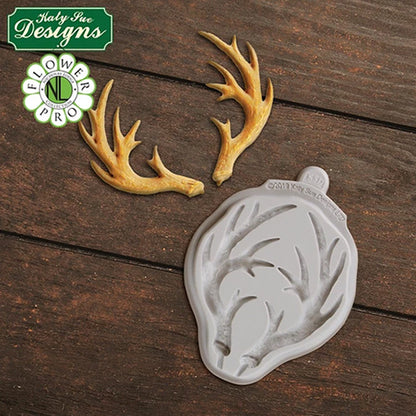 Katy Sue Small Antlers Silicone Mould
