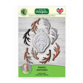 Katy Sue Small Antlers Silicone Mould