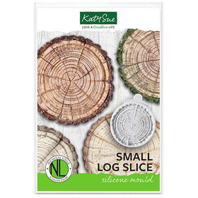 Katy Sue Small Log Textured Silicone Mould
