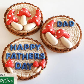 Katy Sue Small Log Textured Silicone Mould
