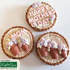 Katy Sue Small Log Textured Silicone Mould