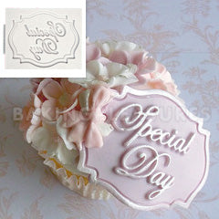 Katy Sue Special Day Mini Plaque Silicone Mould