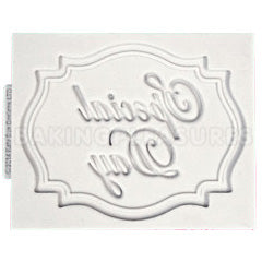 Katy Sue Special Day Mini Plaque Silicone Mould
