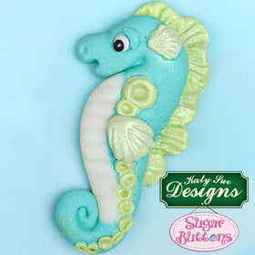 Katy Sue Sugar Buttons Starfish & Seahorse Silicone Mould