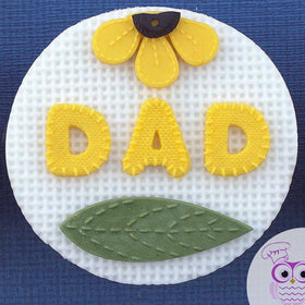 Katy Sue Stitched Alphabet Silicone Mould