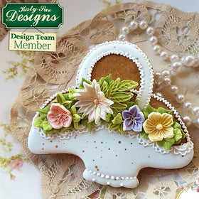 Katy Sue  Stylised Flowers Silicone Mould