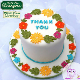 Katy Sue  Stylised Flowers Silicone Mould