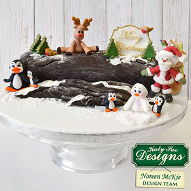 Katy Sue Sugar Buttons Christmas Reindeer Silicone Mould