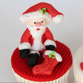 Katy Sue Sugar Buttons Christmas Santa Silicone Mould