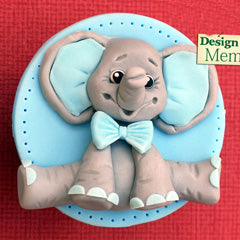 Katy Sue Sugar Buttons Elephant Silicone Mould