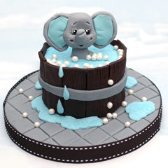 Katy Sue Sugar Buttons Elephant Silicone Mould