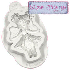 Katy Sue Sugar Buttons Fairy Silicone Mould