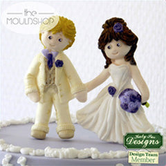 Katy Sue Sugar Buttons Groom Silicone Mould