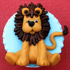Katy Sue Sugar Buttons Lion Silicone Mould